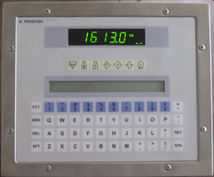 Compact Electronic Weighing Indicator & Controller - PR161303L کامپيوتر صنعتی توزين الکترونيک و کنترل کننده
