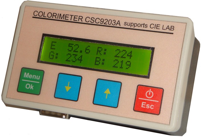 دستگاه اندازه گيری رنگ مدل CSC9203A: