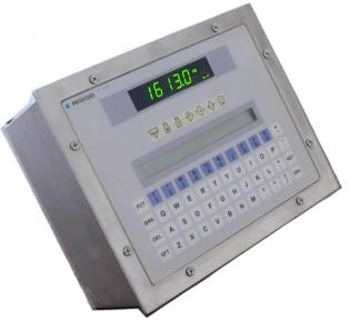 کامپيوتر صنعتی توزين
ترمينال توزين الکترونيک و کنترل کننده
Compact Weighing Indicator & Controller
(Weighing Terminal) PR161303L 