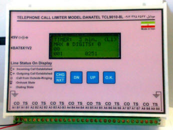 محدود کننده تلفن مدل DANATEL TCL9010-8L